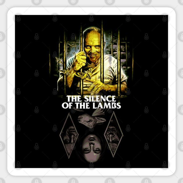 Silence Of The Lambs Sticker by Chairrera